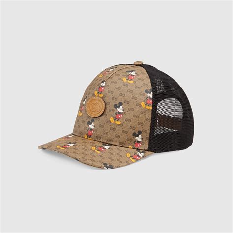 casquette mickey gucci|disney x gucci shoes.